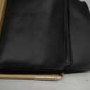 Mini Fridge Silicone Mat 19.7"x19.7"x0.5" - Non-Slip, Spill-Proof, Drip Prevention | Ideal for Refrigerators, Washing Machines, Dryers, Coolers, and Dishwashers (Black)