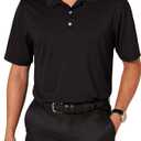 Amazon Essentials Mens Golf Polo Shirt, Moisture-Wicking Quick Dry, Short Sleeve (X-Large, Grey Paint)