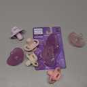 Tommee Tippee Ultra-Light StayPut Pacifier, One-Piece Silicone Design, 0-6m, 4 Pack & Philips Avent Pacifier