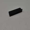 6W LED Step Light for Indoor and Outdoor Stairway Light Modern Wall Fixture Waterproof Horizontal Louver Faceplate Corner Foot Lamp Black