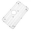 Kitchen Sink Grid and Sink Protectors, Stainless Steel Sink Grids for Bottom of Kitchen Sinks, 26" x 14" with Rear Drain for Single Bowl Sinks