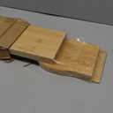 Bamboo Over The Sink Shelf - 1 Shelf, Minimalist Style, Countertop Shelf, Ideal for Kitchen & Bathroom