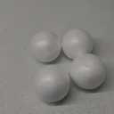 Large Styrofoam Balls 6 Inch,4PC White Foam Balls for Crafts, Giant Foam Balls Smooth Solid Round Balls for Arts and Craft Project as Christmas DIY Ornaments (Styrofoam Balls 6in-4pc)
