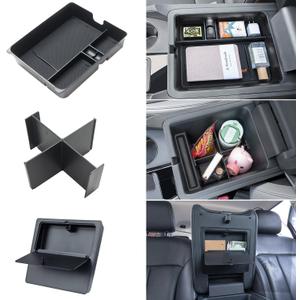 PIMCAR 3-Piece Center Console Organizer Set for 2023-2026 Honda Pilot, 2024-2026 Honda Passport/Ridgeline Accessories, Armrest Hidden Storage Box & Divider ABS Material Interior Accessories