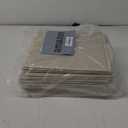 DECOMOMO Storage Bins, Cube Storage Bin with Labels, Fabric Storage Cubes for Shelves (10.5" x 11" / 6pcs, Beige) (Cube 11" / 6pcs, Beige)