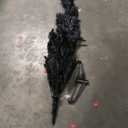 4ft Black Christmas Tree - Premium Hinged Artificial Small Christmas Tree, Canadian Fir Full Bodied 4 Feet Tree with 320 Tips, Lightweight and Easy to Assemble Holiday Dcor Tree with Metal Stand