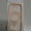 TOCOL for Phone 17 Pro Case, Full Camera Protection, Built-in Magnetic Ring, Compatible with Magsafe Charger, Drop Protection, Translucent Matte Phone Case for Phone 17 Pro 6.3 inch (Desert)