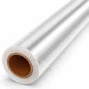volila Clear Cellophane Wrap Roll (31.5 in x 100 ft) - 3 Mil Thick Cellophane Wrap for Gift Basket, Treats, Flower Wrapping, Clear Wrapping Paper (31.5" folds into 16")