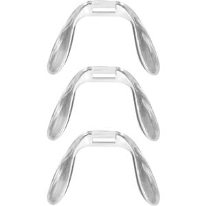 Non Slip Glasses Pads Replacement Kit 3Pcs Clear U-Shaped Bridge Pads for Eyeglasses Comfort and Stability