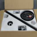 Ceiling Fans with Lights- 52" RGB Low Profile Indoor Ceiling Fan with Light and Remote/APP Control, Flush Mount, 6 Blade, LED Dimmable DC Reversible Modern Ceiling Fan for BedroomBlack