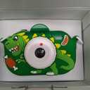 Kids Camera Boys Toys for 3 4 5 6 7 8 9 Years Old Boys, 48MP Dual Lens Kids Digital Camera Toddler Camera Christmas Birthday Gifts, 1080P HD Video Selfie Camera with 32G SD Card (Green)