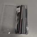 Professional Manicure Tool Set with Nail Files and Cuticle Pusher, Portable Grooming Kit in Clear Storage Case