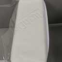 PlushDeluxe Premium Bamboo Mattress Protector  King Size, Waterproof, & Ultra Soft Breathable Noiseless Washable Bed Mattress Cover for Comfort & Protection - White