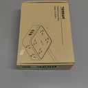 TESSAN Surge Protector Power Strip, 25 Ft Flat Plug Extension Cord with 3 USB (1 USB C) 8 Outlets, 1250W, 900J Protection, 3 Sided Outlet Extender with Power Switch for Office, Dorm Room, Grey