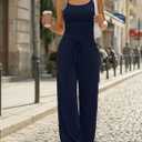 Trendy Queen Women's 2 Piece Lounge Set Soft Matching Vacation Outfits for Travel, Airport, and Casual Wear (Blue, XS)