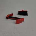 Multi-Angle Gutter Cleaning Tools from the Ground - Gutter Cleaner tool attachment for Threaded Poles - Gutter Scoop & Brush for rain gutter cleaning and leaf removal from Gutter Guard