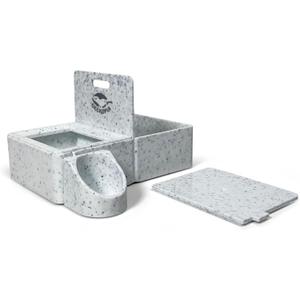 Geckopia Triple Dish | Marble