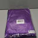 LHJ Unisex Full Length Hooded Robe Cloak Long Velvet Cape Cosplay Costume (Purple), XL
