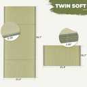 HAGiHARA Japanese Tatami Mat, Folding Rush Grass Floor Mattress