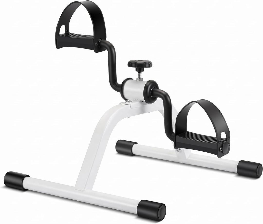 Pedal Exerciser Mini Exercise Bike for Leg and Arm Recovery Exercise Lightweight and Portable Floor Bike