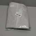 NLMUVW Vinyl Tablecloth with Flannel Backing Rectangle, 100% Waterproof Grey Print PVC Table Cloth Oil Proof Wipe Clean Table Cover for Dining Party Camping Outdoor, 60 X 96 Inch