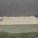 VitalCozy Set of 3 Wedding Arch Cover 4/5/6 ft Fabric Arch Backdrop Cover Double Sided Fitted Spandex for Baby Shower Birthday Party Decoration, Frame Not Included (Green Series)