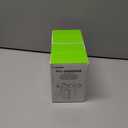 2 x AUVON Large Pill Organizer, Pill Dispenser for Holding 6 Various Vitamins, Pill Box Case with Anti-Mixing & Wide Opening Design, Easy to Retrieve Meds, Includes 20 Pcs Stick-on Labels (Black)