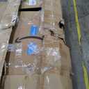 81" W Tufted Velvet Couch,Modern Velvet Sofa with Round Handrails and Metal Ball Legs for Living Room,Office,Apartmen (Black)