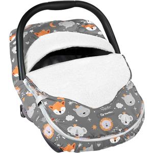 Yoofoss Baby Stroller Bunting Bags Winter Carseat Canopies Cover to Protect Baby from Cold Wind, Super Warm Plush Fleece Baby Carrier Cover for Infant Boys Girls