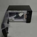 Emerson MW7302B Compact Countertop Microwave Oven with Touch Control, LED Display, 700W, 10 Power Levels, 6 Auto Menus, Glass Turntable and Child Safe Lock, 0.7 Cu., Ft. Black