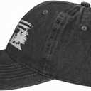 Bigfoot Hats for Men Black Baseball Cap Women Vintage Adjustable Dad Hat Funny Trucker Hat Summer