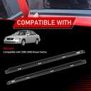 Outer Door Window Moulding Trim Set Compatible with Sentra 00-06