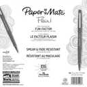 Paper Mate Flair Felt Tip Pens, Medium Point (0.7mm), 12 Count - For Arts & Crafts, Note-Taking, Journaling, School Supplies for Teachers & Students