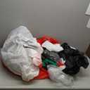 Outsunny 7.9' Christmas Inflatables Snowman with Branch Hands, Blow-Up Outdoor Christmas Decorations with Rotating Colorful LED Light for Lawn Garden Party