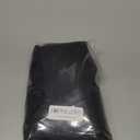 Smiry Rectangle Table Cloth, Waterproof Anti-Scratch Polyester Tablecloth, Decorative Washable Fabric Table Cover for Dining, Buffet, Parties and Outdoor, 60x120, Black