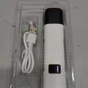 Pet Nail Polisher Nail Clipper with Light Nail Clipper Dog cat Nail Clipper(White No.1)