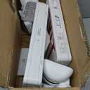 Exit Signs with Emergency Lights, Adjustable Double Head - Hardwired with Battery Backup for Business, AC 120-277V, UL924 & ETL Certified, Wall/Ceiling Mount 2-Pack