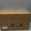 Sucolite Small 11.8'' Table Lamps Set of 2, Bedside Nightstand Lamps for Bedroom Kids Room, Cute Desk Lamps with Studded Texture Base for Reading Nursery Living Room Office, White & Beige