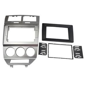 Radio Stereo Dash Installation Mount Trim Kit Compatible with Dodge Caliber 2007-2010 for 10.1" and Double Din