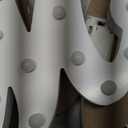 Canlierr Rustic Mr and Mrs Sign for Wedding Table, 31in Light up Large White Mr and Mrs Sign Wooden Letters, Miss Decoration for Anniversary Wedding & Engagement, Gifts for Anniversary Engagement