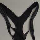 Posture Corrector for Men and Women, UltraSupport+ Comfortable Upper and Back Brace, Pain Relief from Bad Posture for Slumping Shoulders, Hunching, Shoulder Pain Neck. Adjustable Back Straightener. (Medium/Large (Chest 30"-43"), Black)