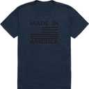 Rapiddominance America Basic Tees (Large, Navy)