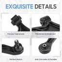 Front Lower Control Arms w/Ball Joints Sway Bar End Links Tie Rods Suspension Kits for 2001-2005 Acura MDX, 2003-2005 Pilot (8pc)