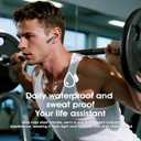 Hybrid Active Noise Cancelling Wireless Earbuds, Noise Cancelling in Ear Headphones for Crystal-Clear Calls & Music, 50H Playtime for Office/Running/Workout (Obsidian)