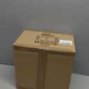 Rattan Ceiling Light, 1 Light Bohemian Modern Woven Flush Mount Ceiling Light, Boho Light Fixture for Bedroom Living Room Dining Room, Gold Finish