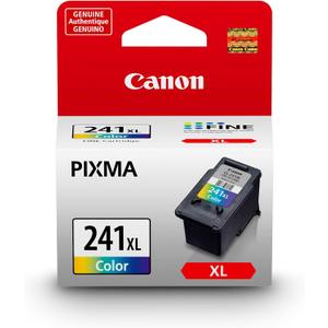 Canon CL-241 XL Genuine Color Ink Cartridge, Compatible with MG2120/3120/4120, MX512/432/472/372/392/522/532/452, MG2220/3220/4220/3520/3620, TS5120