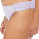 Amazon Essentials Women's Side Tab Bikini Swimsuit Bottom (Lavender)