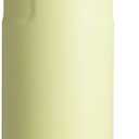 STANLEY IceFlow Flip Straw 2.0 Water Bottle 24 OZ | Built-In Straw with Larger Opening | Lightweight & Leak-Resistant | Insulated Stainless Steel | BPA-Free | Pomelo