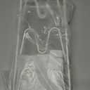 2 Pack Pot Lid Organizer Rack, 6-Tier Pot Lids Holder for Cabinet Door/Wall, No Drilling Adhesive Wall/Door Mounted Rustproof Pot and Pan Cover for Kitchen Storage, White