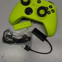 W&O Wireless Controller for With Xbox One, Xbox Series X/S, Xbox One X/S, PC, With RGB LED Light, Mappable Buttons, With 2.4GHZ Wireless Adapter Gamepad (Electric Volt)